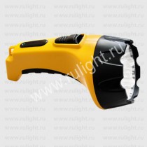 Фонарь ручной аккумуляторный светодиодный Feron 15 светодиодов  желтый, TH2295